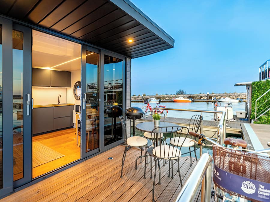 Voorkant van accommodatie