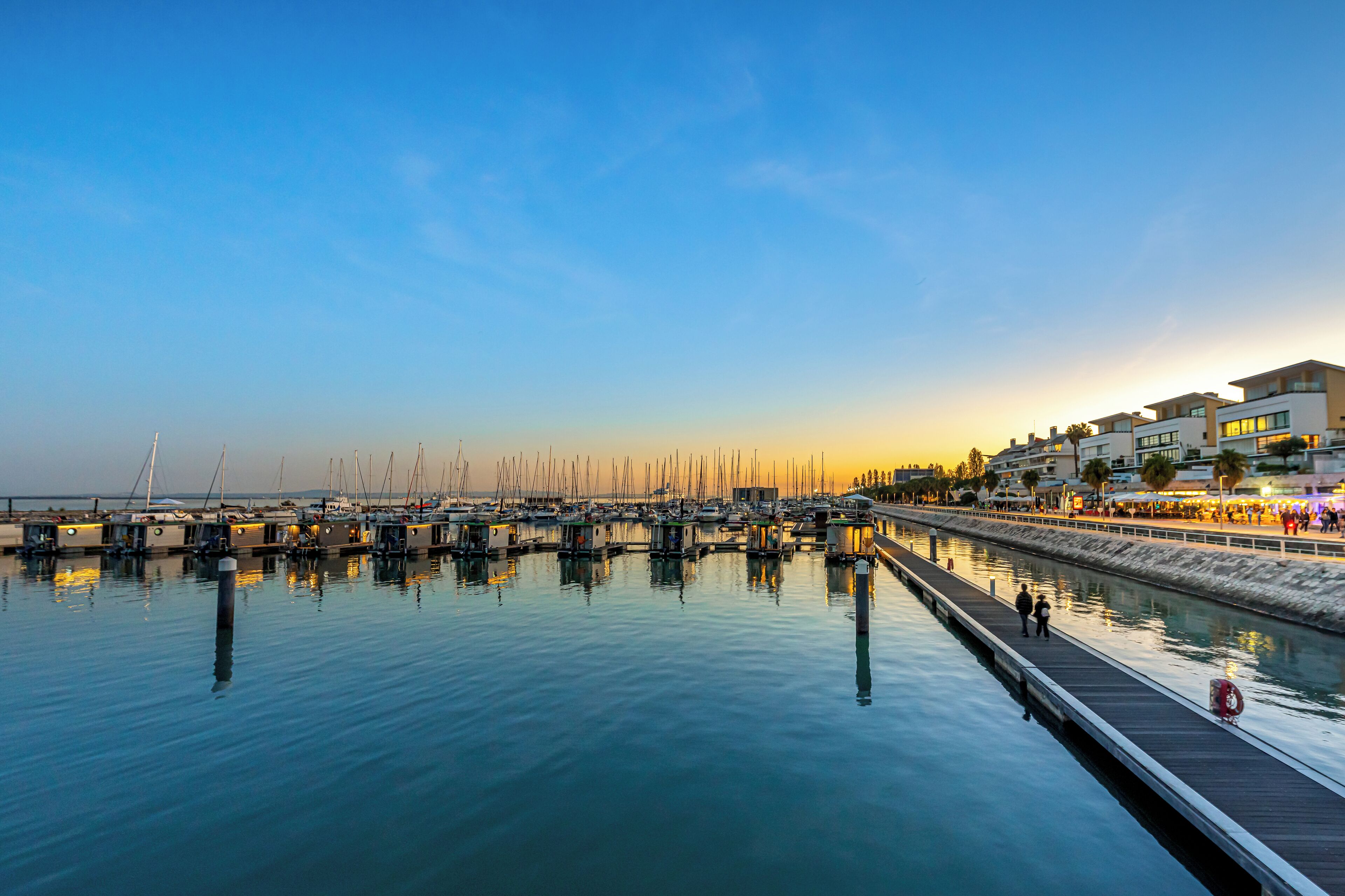 Luxury mobile home, balcony, sea views | Ausblick vom Zimmer
