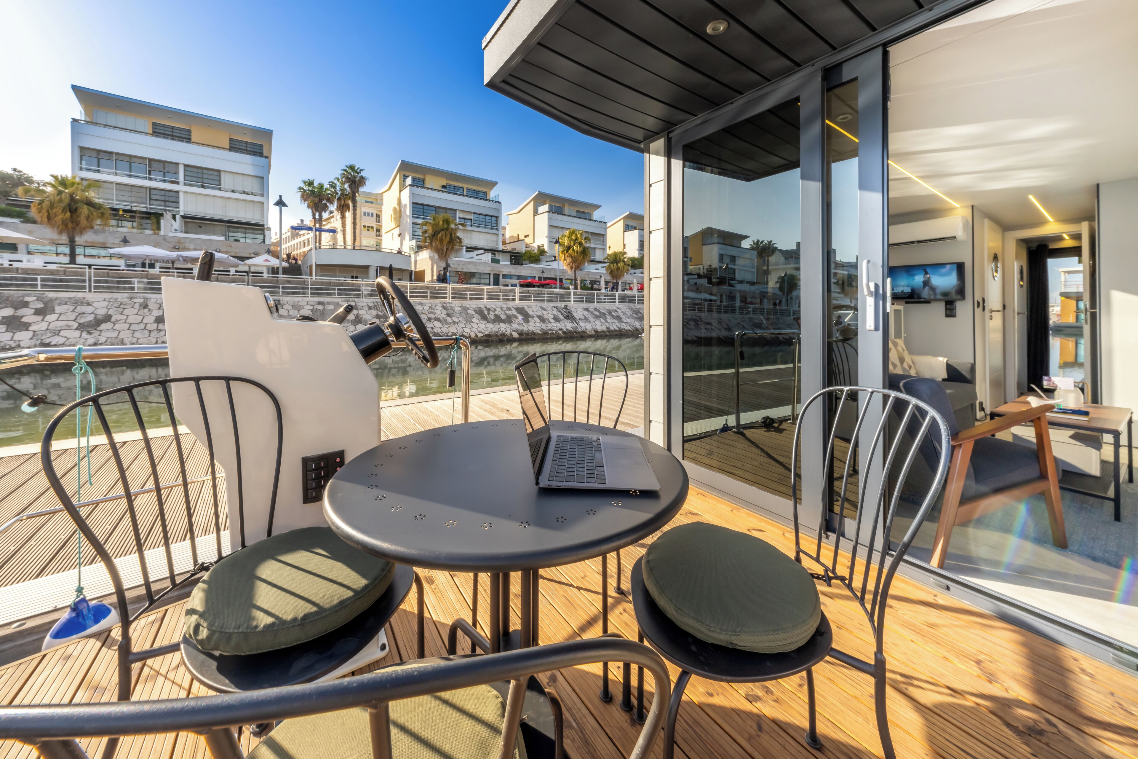 Grand Mobile Home, Sea View | Terrace/patio