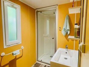 Hair dryer - Cozy mobile home with terrace (Camon)