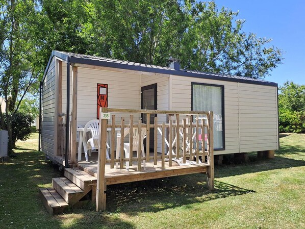 Exterior - Mobile home with terrace in Tréguennec (Tréguennec)