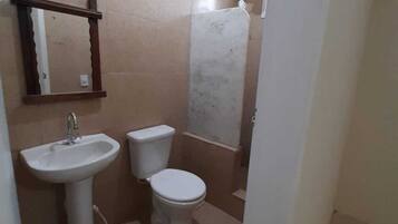 Classic Suite | Bathroom | Shower, towels, toilet paper