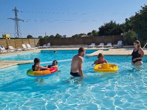 Pool - Mobile home with terrace for 6 people (Notre-Dame-de-Monts)