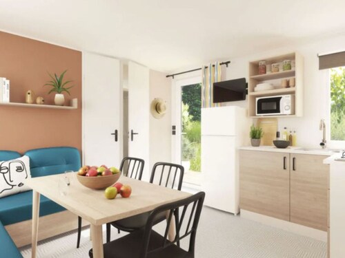 Mobile Home with Terrace for 6 in Illiers-Combray