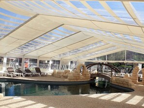 Pool - Spacious mobile home with terrace in Luynes for 7 people (Luynes)