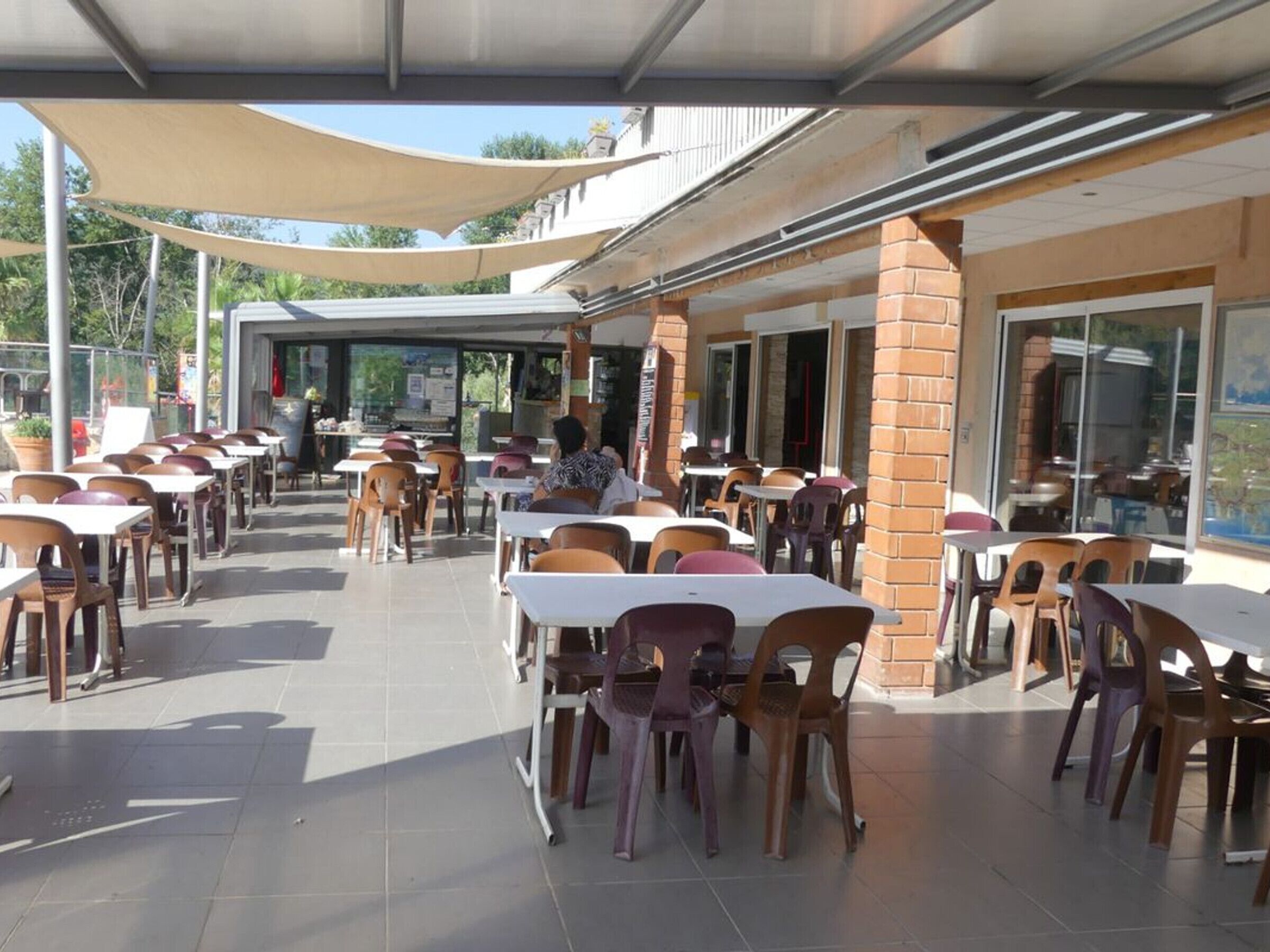 Opções para refeição ao ar livre