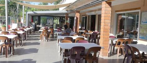 Opções para refeição ao ar livre