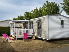 Terrace/patio - 30m² Mobile Home with Terrace in Saint-Hilaire-de-Riez (Saint-Hilaire-de-Riez)