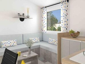Interior - Mobile home in Saint-Lunaire - 3 bedrooms and terrace (Saint-Lunaire)