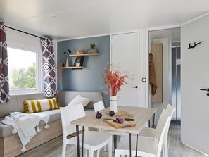 Dining - Mobile-home with Terrace Rental in Illiers-Combray (Illiers-Combray)
