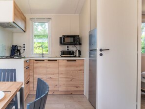 Microwave, toaster - Mobile home for 6 people with terrace in Tréguennec (Tréguennec)