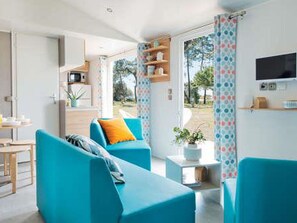 TV - Mobile home with terrace in Saint-Jean-de-Monts (Saint-Jean-de-Monts)