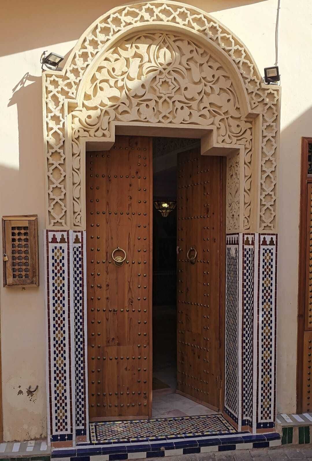 Outdoor wedding area