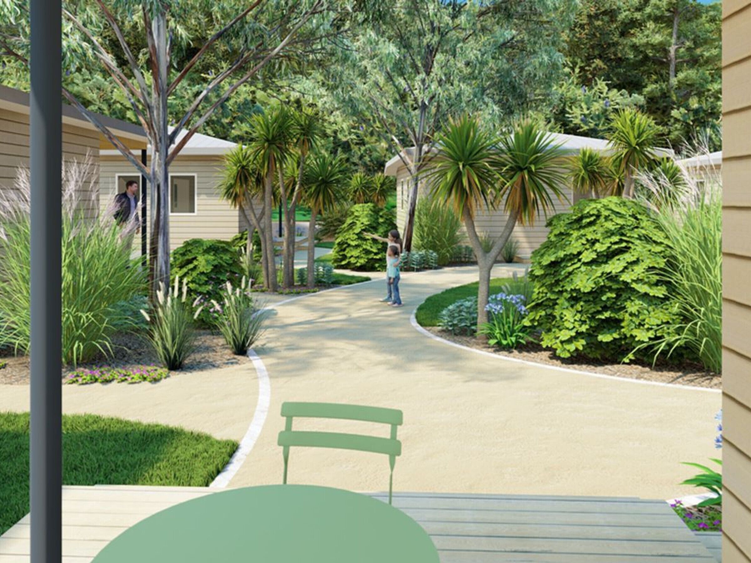 Enceinte de l’hébergement