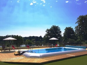 Pool - Accessible Mobile Home - Terrace - Loudéac (Loudéac)