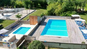 Pool - Cozy family chalet with accessible terrace (Vendoire)