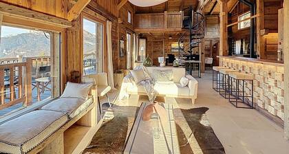 Chalet with 5 bedrooms + dormitory near Combloux slopes