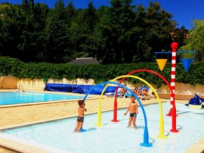 Pool - Mobile home 3 bedrooms with terrace (Estavar)