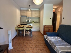 Interior - 2-room apartment with large terrace, near beach, in Bormes-les-Mimosas (Bormes-les-Mimosas)
