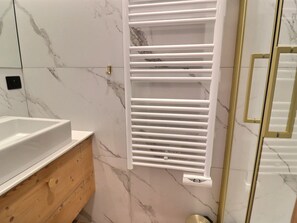Hair dryer - Stunning 4-room apartment, ski-in/ski-out, renovated, 6-7 pers., south (Méribel)
