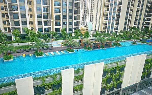 View from room - Zenith Luxstay Hado Centrosa Residence (Hoa Hung)