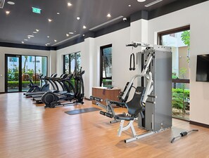 Gym - 1BR Creek Beach Access (Dubai)