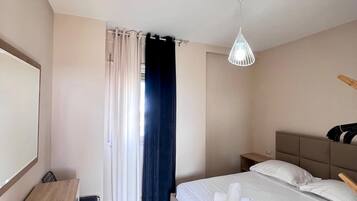 2 soverom, strykejern/-brett, wi-fi (inkludert) og sengetøy