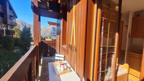 Apartment | Balcony - Chalets D'or E Ndeg216 -3p5 (Les Deux Alpes)