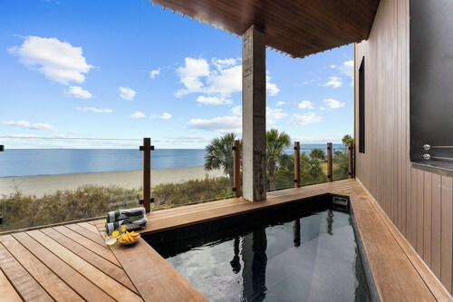 New Construction, Beachfront, Modern, Club access
