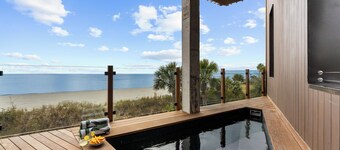 New Construction, Beachfront, Modern, Club access