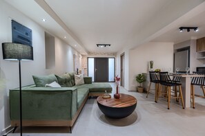 Living room - Stone Project 2 (Rethymno)