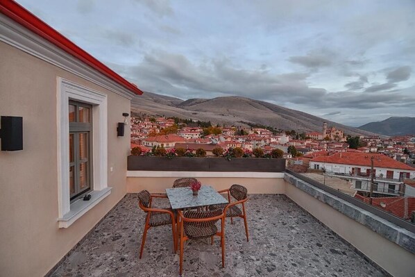 Terrace/patio - Megaro Gioule (Siatista)