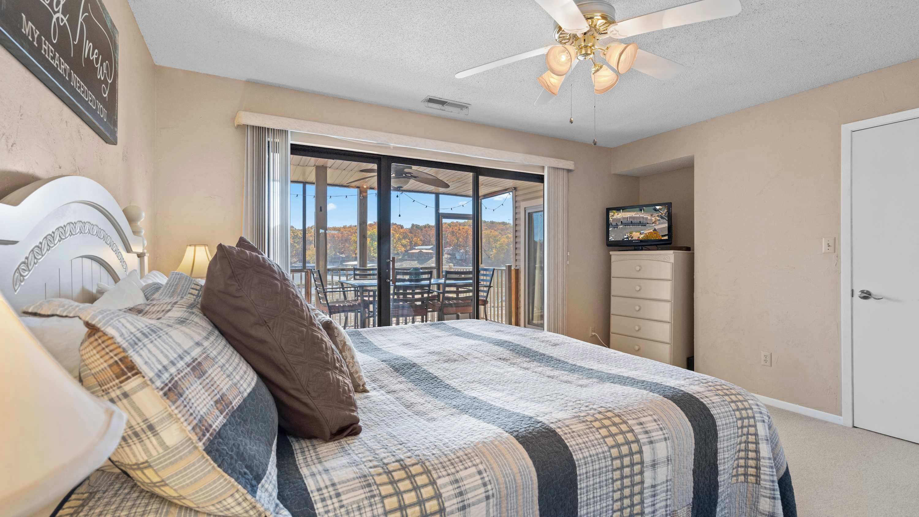 2 bedrooms, iron/ironing board, travel crib, WiFi