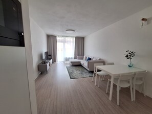 Comfort appartement, balkon, uitzicht op de stad | Woonruimte