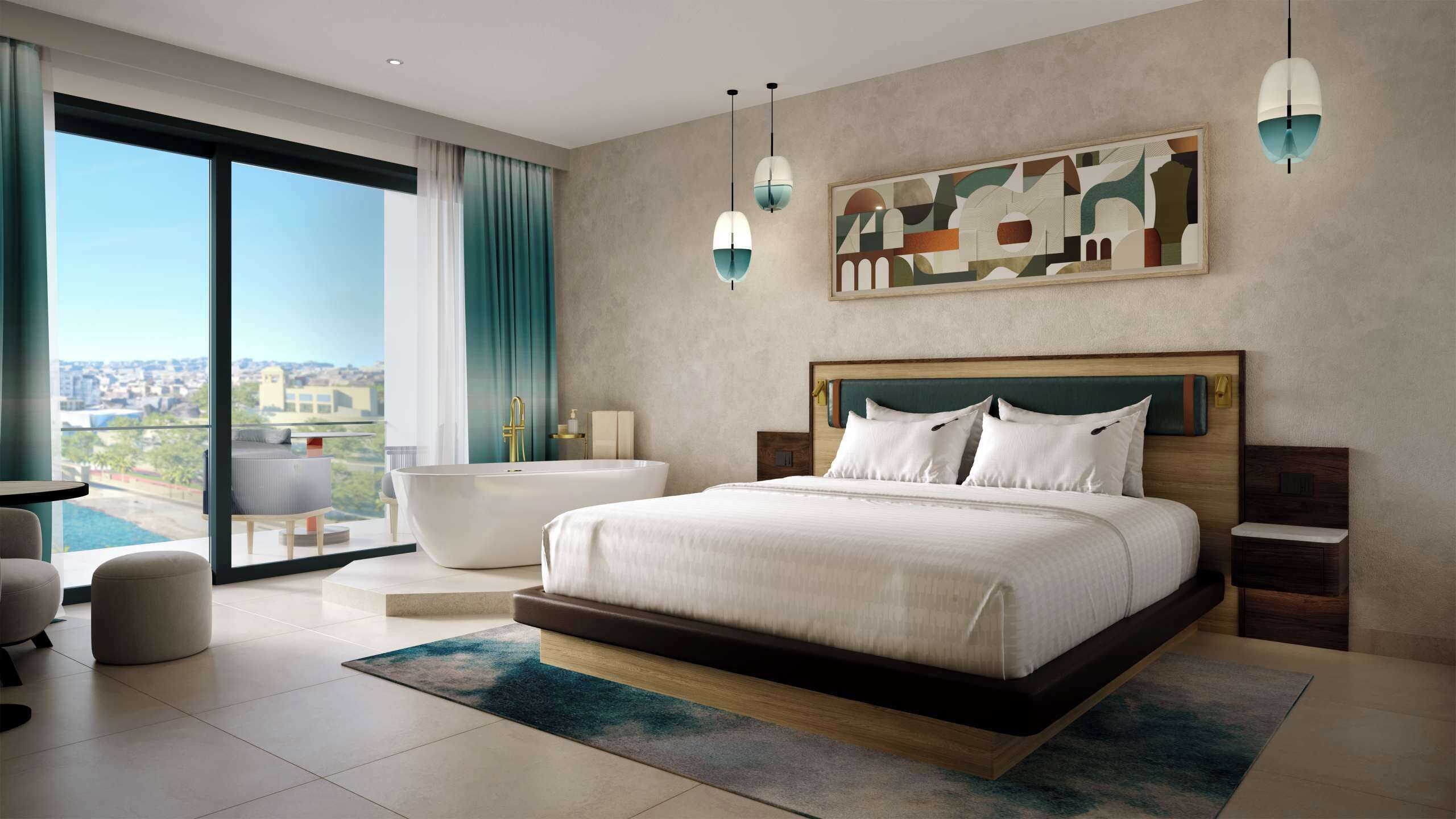 Deluxe King Club with Jetted Tub