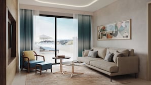 Diamond Suite | 埃及棉床單、高級寢具、記憶床墊、迷你吧