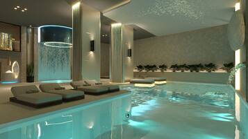 Behandlungsräume für Paare, Sauna, Whirlpool, Dampfbad