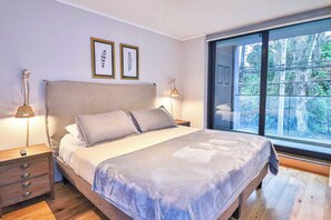 1 bedroom, iron/ironing board, WiFi, bed sheets - HOM I Piscina, Estacionamiento, CalefacciónCentral (Puerto Varas)