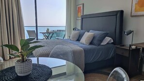 1 bedroom, iron/ironing board, WiFi, bed sheets - HOM I Estudio en zona costera | Excelente conexión (Antofagasta)