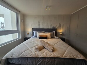 Desk, iron/ironing board, WiFi, bed sheets - HOM I Studio Piscina Parking Serena Cowork Mar (La Serena)