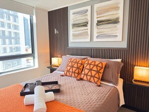 1 bedroom, iron/ironing board, WiFi, bed sheets - HOM I 1D1B Ñuñoa I Cowork I Cerca a Barrio Italia (Ñuñoa)