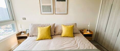 Ferros/tábuas de passar roupa, Wi-Fi, roupa de cama