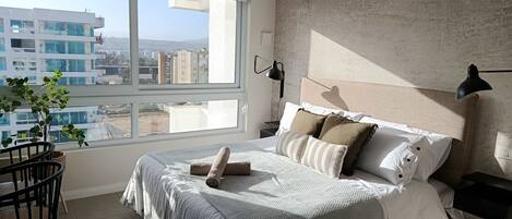 1 habitación, escritorio, tabla de planchar con plancha y wifi