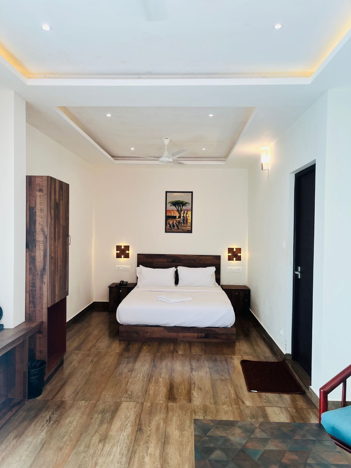 디럭스 더블룸, 산 전망 | 책상, 무료 WiFi