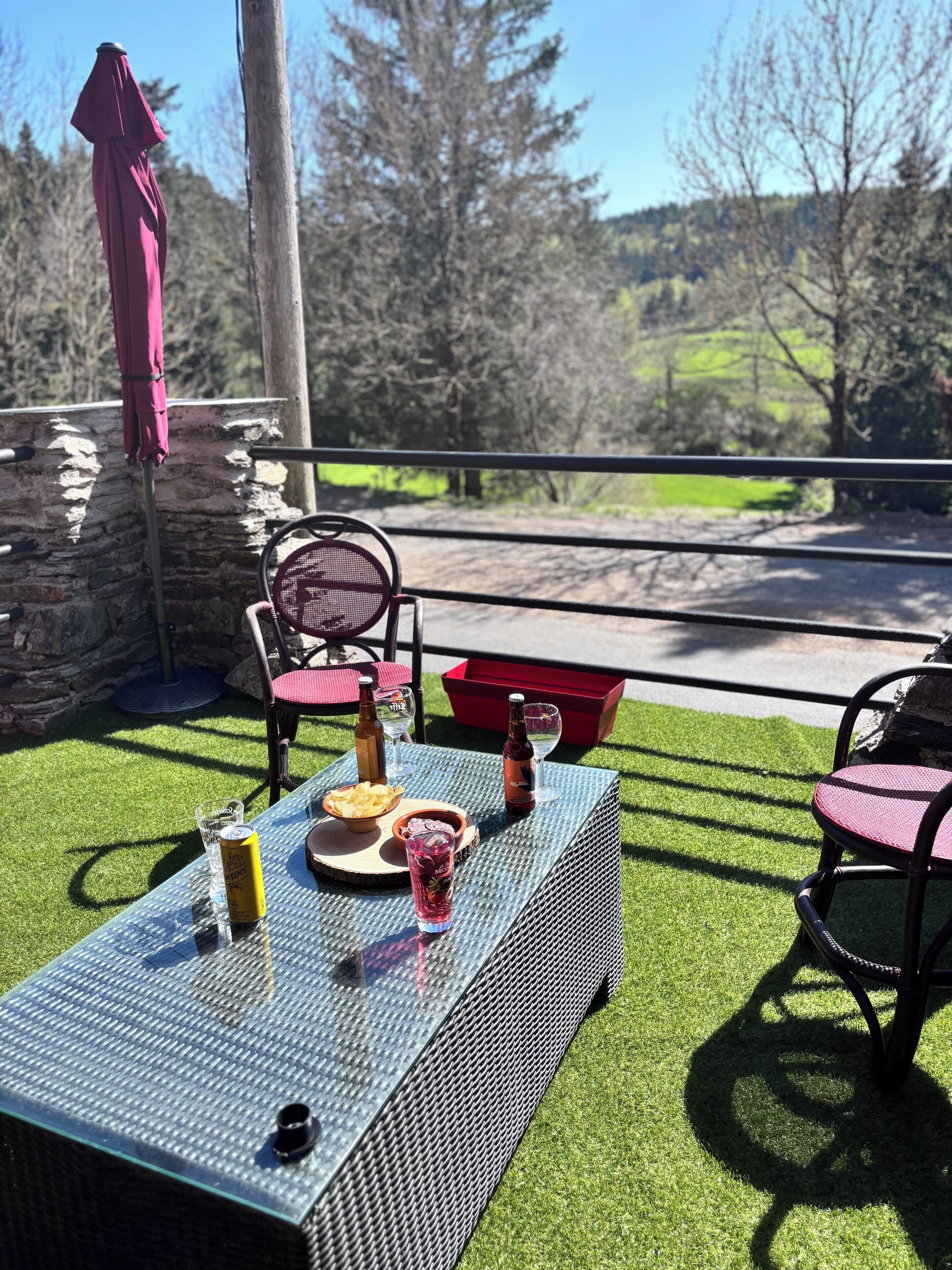 Overnattingsstedets uteområder