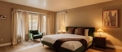 Skrivebord, strykejern/-brett, wi-fi og sengetøy