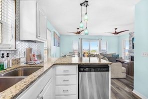 Interior - Gulf Island 421 | Water Views, Pool, Electric Fireplace, Walk to Beach and Dinin (Navarre)