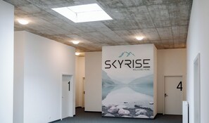 Interior - Skyrise Rammingen - quiet, sofa bed & parking lot, near Skyline Park and thermal baths (Rammingen)