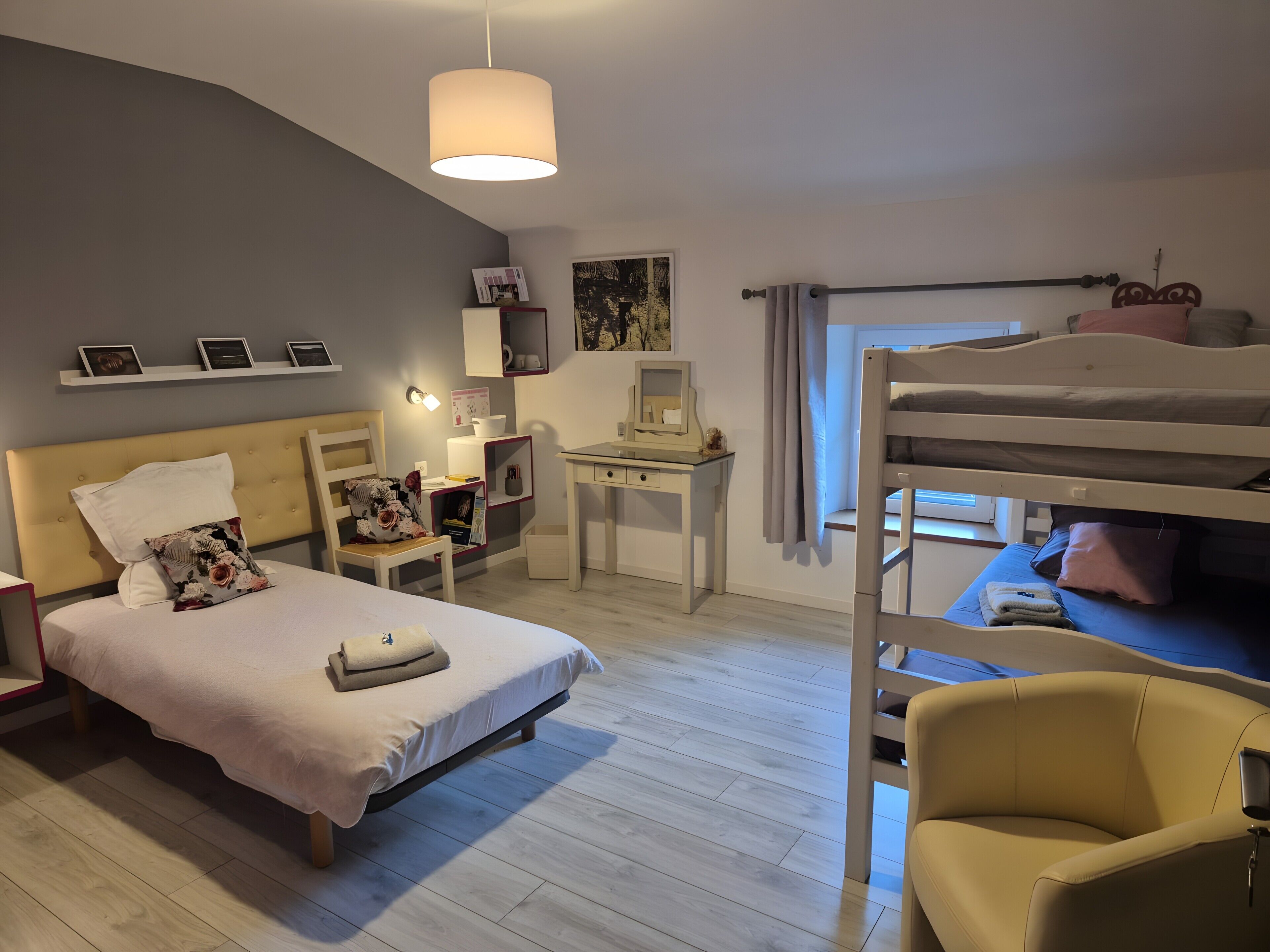 2 slaapkamers, wifi, beddengoed