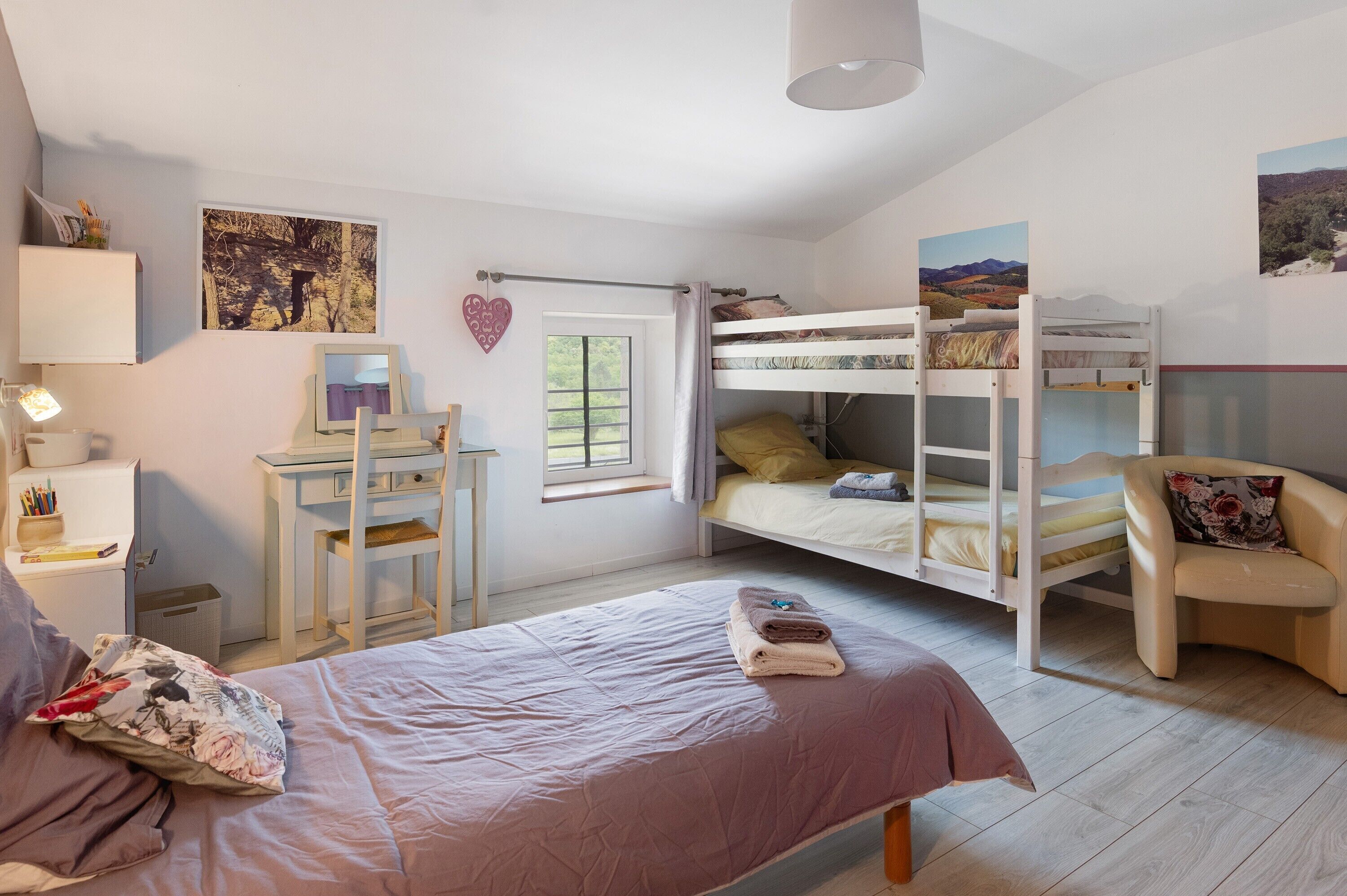 2 chambres, Wi-Fi, draps fournis